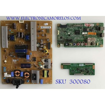 KIT DE TARJETAS PARA TV LG / MAIN EBT62841578 / EAX65391006(1.1) / FUENTE EAY63072001 / EAX65423801(2.2) / T-CON 6871L-3744A / 6870C-0481A / PANEL LC470DUE (FG)(A4) / MODELO 47LB5900-UV.BUSWLQR